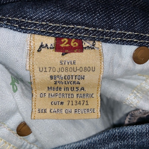 🌷7 FOR ALL MANKIND Jeans Size 26 Boot Cut - Picture 5 of 6